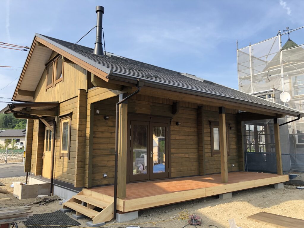 H・L・D　ログハウス　2019/7完成　ログハウス宮城県　ログハウス仙台市
